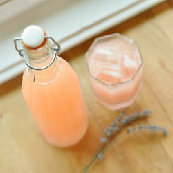 talisman:  White Peach-Lavender SodaMakes about 4 to 6 servings