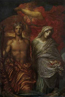 antonio-m:  George Frederic Watts (1817-1904) - Time, Death and