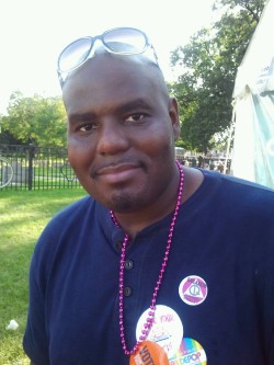 Ran into my brother(friend), Antwan at the park festival. Still