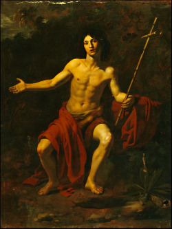 necspenecmetu:  Nicolas Regnier, Saint John the Baptist, 17th