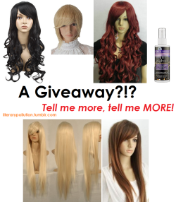 literarypollution:  edit: 2 more wigs added! I didn’t expect