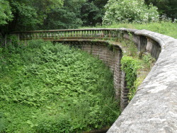 vwcampervan-aldridge:  Overgrown ornamental bridge to Chillington