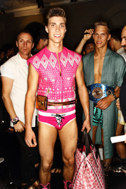  Dorian Reeves + Dmitriy Tanner | Versace SS13 by Sonny V 