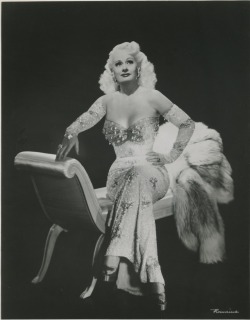 burlyqnell:   Late-period promo photo of June St. Clair.. Prior to 1948, June had left Burlesque to develop a singing/dancing act with her sister Helen, called: &ldquo;The Ford Sisters&rdquo;.. The act did not take off, and in 1948 June returned to her