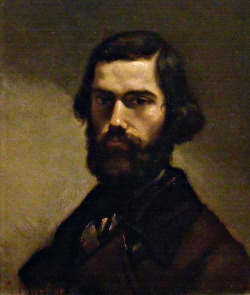 blastedheath:  Gustave Courbet (French, 1819-1877), Portrait