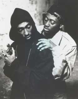  Oct 1991 with Omar Epps in a promo shot for Juice 