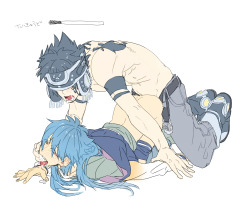 ask-sly-blue:  [source]  about time i see Ren doing Aoba doggy