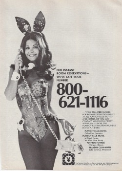 Playboy Club, Vintage Ad, Playboy - December 1974
