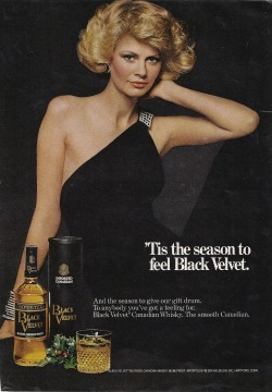 Black Velvet Canadian Whiskey, Playboy - December 1974