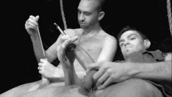 ffuckyeahnyc:  gay-bondage-slave:  Sounding [animated GIF] // tumblr: