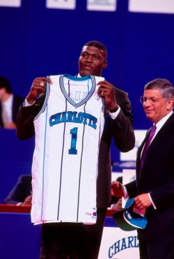 BACK IN THE DAY |6/26/91| The Charlotte Hornets select Larry