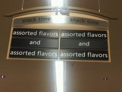 specagentfoxmulder:  rollerskateking:  Assorted flavors and assorted