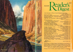 digestart: Reader’s Digest front and back cover, May 1974 Illustration: