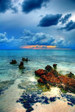 bluepueblo:  Stormy Sky, Grand Cayman, Cayman Islands  photo