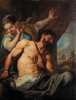 necspenecmetu:  Antonio Molinari, Samson and Delilah, 17th century