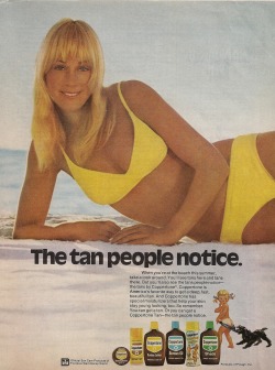 Coppertone, Vintage Ad, Playboy - June 1973