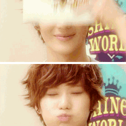 sojuberry:  taemin’s aegyo at it’s best 