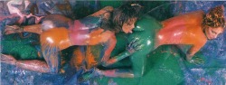  “The Art of Loving,” Body Paint, Penthouse - January