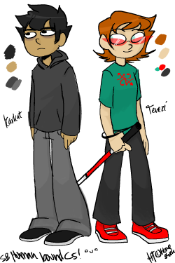 some one asked for a color chart of my version of human stuck