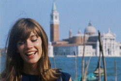  Françoise Hardy photographed in Florence, Italy, by Jean-Marie