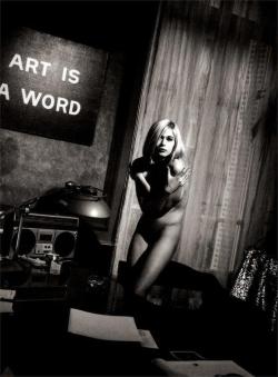 Photographer: Bettina Rheims Art is a Word