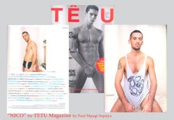 Nicolas Urquiza by Paul Sepuya for “Tetu” Magazine