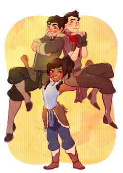 isthatwhatyoumint:  korra’s just doing some weight training