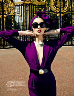 fashionandotherthingsilove:  Fabulous London Bonnie Chen by Zack