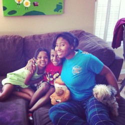 All my Chirins! #TheJr'z #goddaughter #family #Love (Taken with