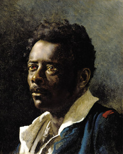 dassitright:  Portrait of a Negro c 1822-1823 Théodore Géricault