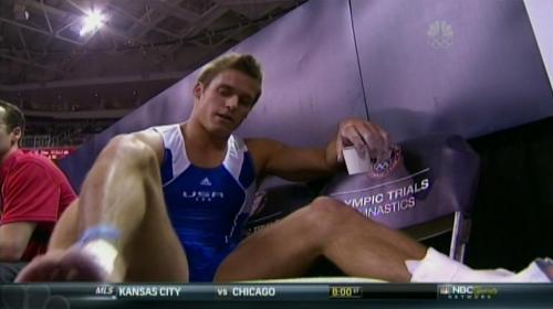 USA gymnast Sam Mikulak screencaps