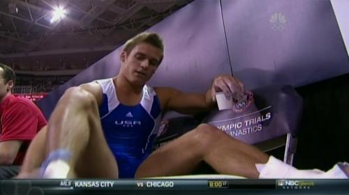 USA gymnast Sam Mikulak screencaps