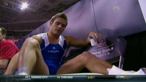 USA gymnast Sam Mikulak screencaps