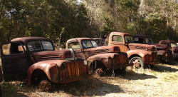 americabymotorcycle:  truck graveyard art by MarkGregory007 on