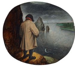 poboh:  Pissing at the Moon, Pieter Bruegel the Younger. Flemish