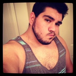 panduh-burr:  New target tank top and saix hair. :D (Taken with