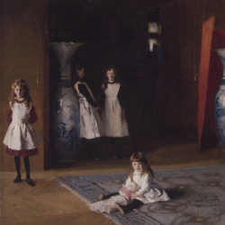 museumaddictsanonymous:John Singer Sargent, Daughters of Edward