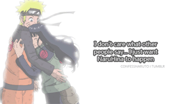  I don’t care what other people say…I just want NaruHina