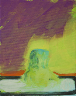 indig0h: Tomomi Morishimapeep. 2011Öl auf Leinwand30 x 24 cm