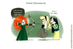 saints-and-crossbows:  this is the best Disney Princess thing