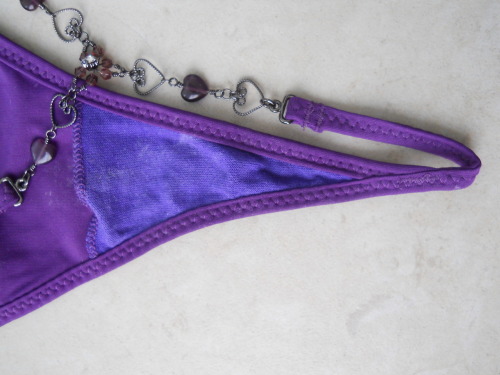 JMexico (appsjc@ymail.com) submitted: From MEXICO: … more of that same purple thong… i hope you like it and jerk off just the same I do.