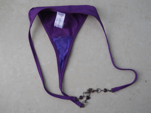 JMexico (appsjc@ymail.com) submitted: From Mexico: the last one of that purple thong