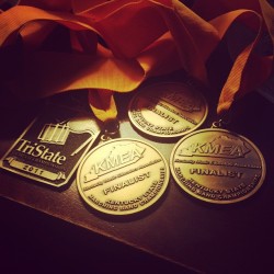 #throwback #medals #marchingband #indoordrumline :) (Taken with