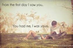 Literally from the first day babe!! I was yours… I AM