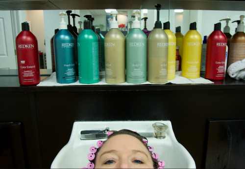 You’re getting a perm, sissy. Get used to it.