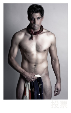 “VOTE/NUDE” (Dan Vickery 2011) | photographed by