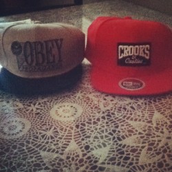 My new two hats!!  (Taken with Instagram)