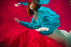 Kendra in underwater colors. See more of her in NSFW Issue 6!