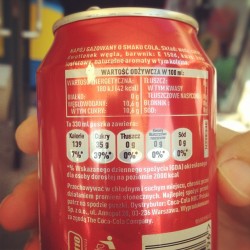 Polish Coke in Florence (Italy) (Scattata con Instagram presso