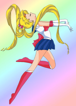 odangoprincess:  Sailor Moon-Transform Colored by *usagisailormoon20